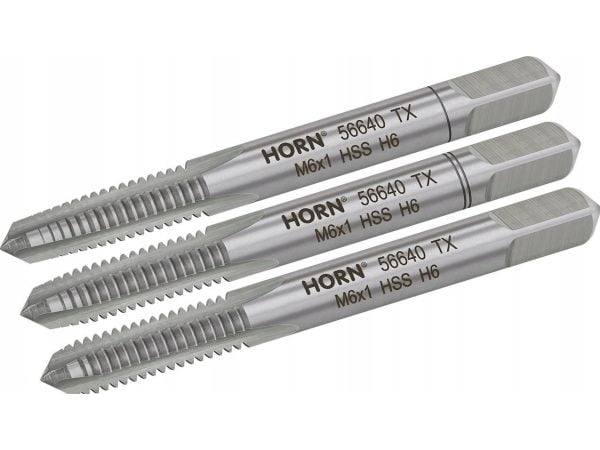 ARTPOL komplett sett tapp for hånd M 6x1,00 mm 3 stk