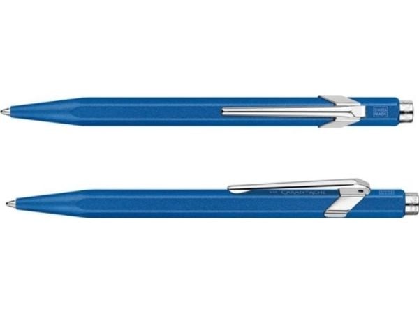 CARAN D'ACHE trykk-blyant/ kulepenn 849 Colormat-X, blå, strekbredde M (849.135), 1 stk