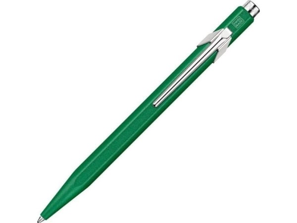 CARAN D'ACHE trykkfyllepenn 849 Colormat-X, grønn strektykkelse: M, blekkfarge: blå, sekskantet skaft - 1 stk (849.234)