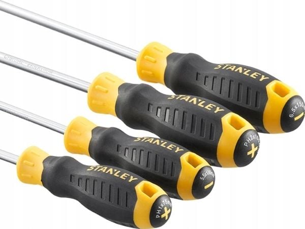 Stanley ST. SCREWDRIVERS 4pcs. C/GRIP (2PL+2PH)