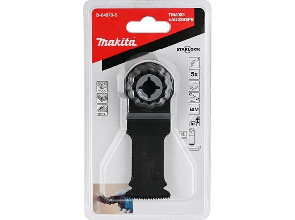 Makita B-64870-5, Bimetall, 5 cm, 5 stykker