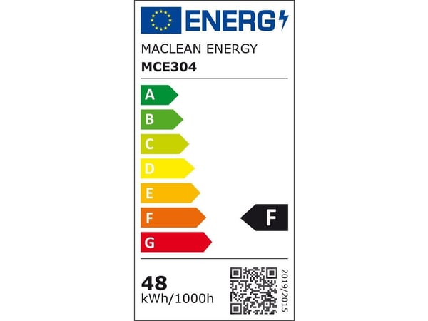 Maclean LED-pære, E27, 48W, 220-240V AC, nøytral hvit, 4000K, 5040 lm, MCE304 NW