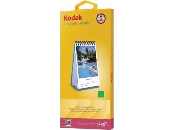 Kodak fotokalender 10x15 for eget trykk grønn