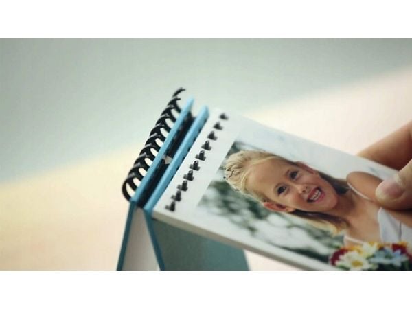 Kodak fotokalender 10x15 for eget trykk grønn