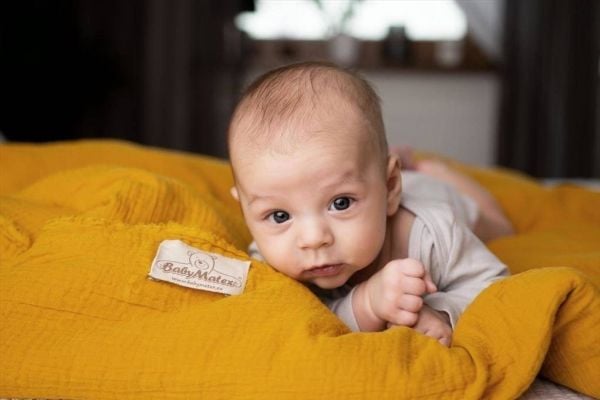 Multitex baby sengetøy 100 x 135 3 deler, bomullsmuslin 06