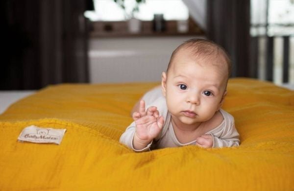 Multitex baby sengetøy 100 x 135 3 deler, bomullsmuslin 06