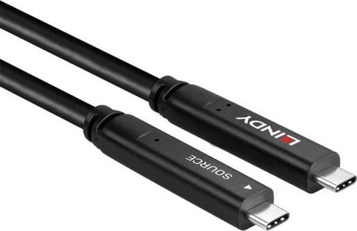 Lindy 10m USB 3.2 Gen 1 & DP 1.4 Typ C Hybrid Cable