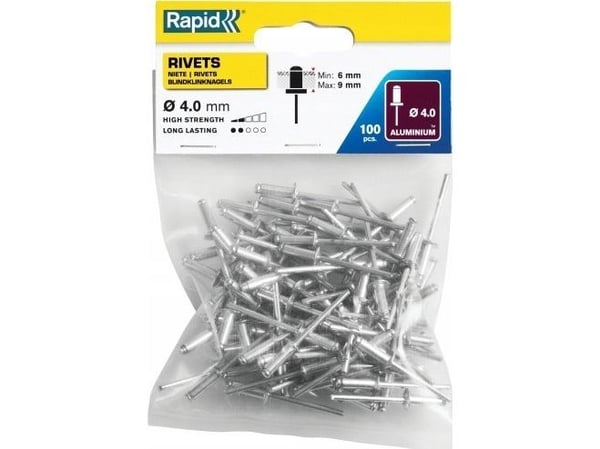 Rapid Standard -niitit ?4,0 x 12 mm - 100 kpl.