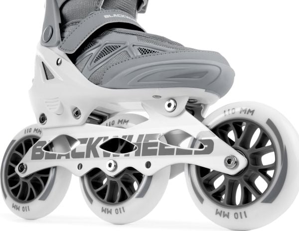 Blackwheels hastighetsjusterbare rulleskøyter Dynamisk grå størrelse 39-42