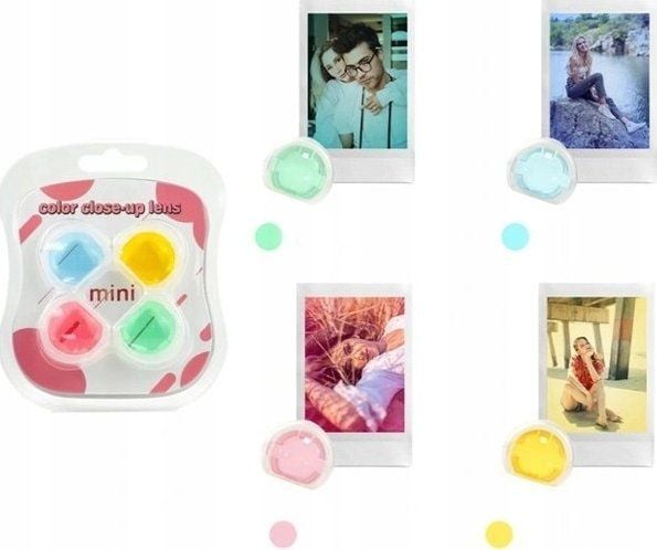 LoveInstant etui/sett 8-i-1 tilbehør til Fujifilm Instax Mini 11 / Korek