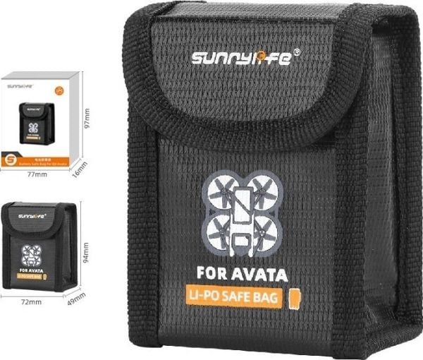 SunnyLife veske/etui til batteri til DJI Avata / AT-DC477-1