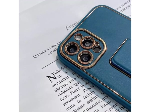 4 stk kickstand-deksel med stativ til Samsung Galaxy A12 5G - blå