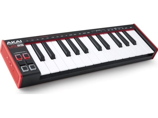 Akai AKAI LPK 25 MKII - Mini USB/MIDI kontrollklaviatur