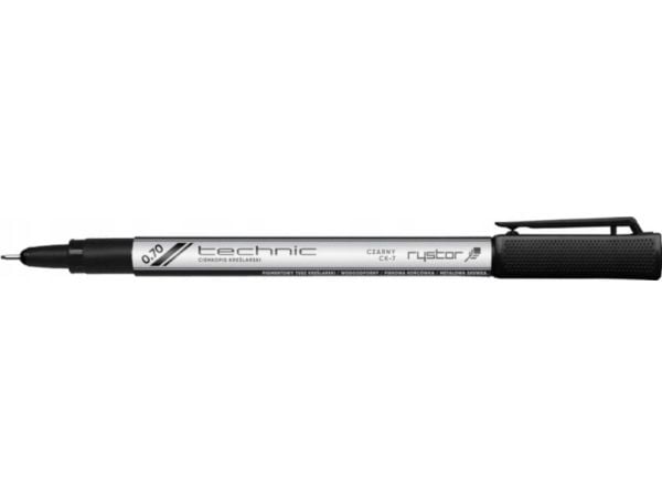 Rystor teknisk fineliner 0,7 mm svart