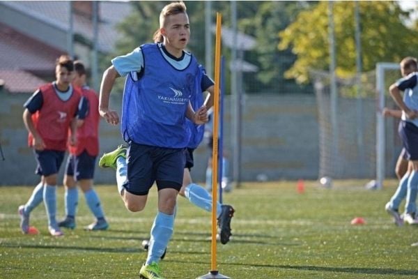 YakimaSport fotballmarkører rød, merkeflagg Junior