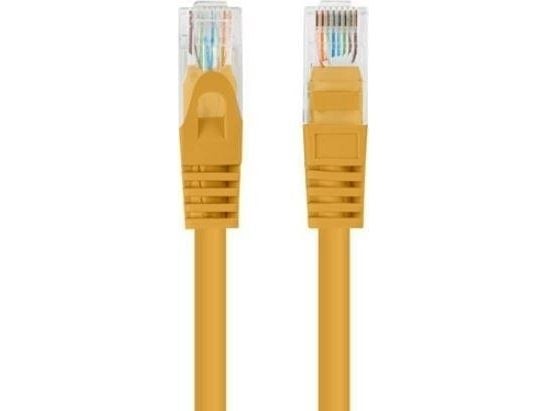 Lanberg PATCHCORD CAT.5E UTP 0.25M ORANGE FLUKE PASSED LANBERG 10-PACK