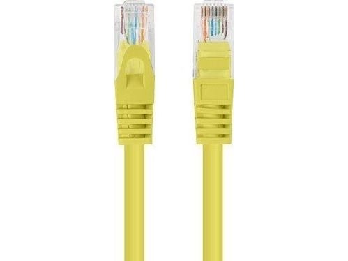 Lanberg - Koblingskabel - RJ-45 (hann) til RJ-45 (hann) - 5.4 mm - U/UTP, uskjermet - CAT 6 - med støvel, uten hindringer, up to 10 Gbps data trans...
