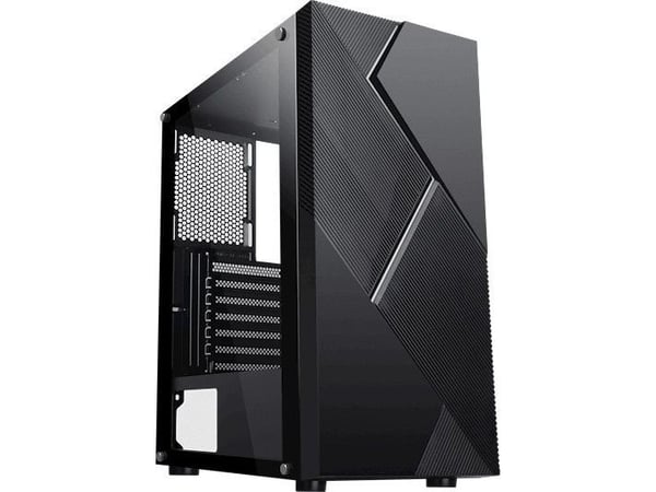 Midi Tower PC-pelikotelo USB 3.0 ilman virtalähdettä