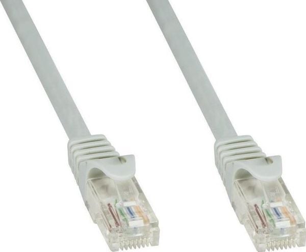 Techly ICOC CCA6U-100T, 10 m, Cat6, U/UTP (UTP), RJ-45, RJ-45, Grå