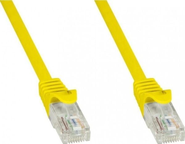 Techly ICOC CCA5U-020-YET, 2 m, Cat5e, U/UTP (UTP), RJ-45, RJ-45, Gult