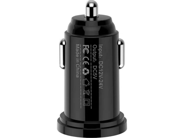 Techly IUSB2-CAR5-A48, Automatisk, Cigartenner/lighter, 4,8 A, Sort