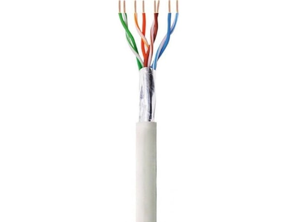 Techly ITP-C5F-305-RIS, 305 m, Cat5e, F/UTP (FTP), harmaa