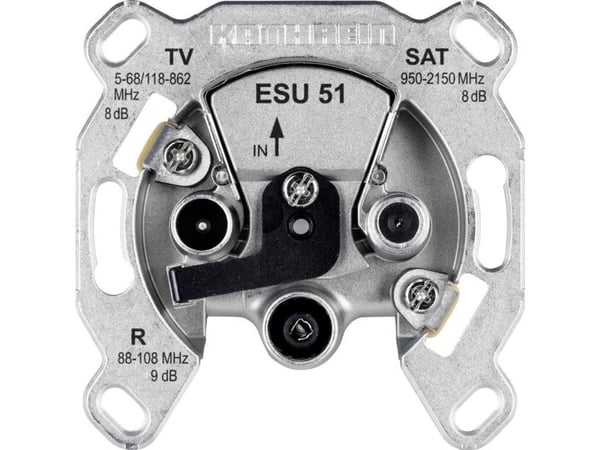 Kathrein ESU 51, Grå, Metall, 93 g, 70 mm, 70 mm, 40 mm