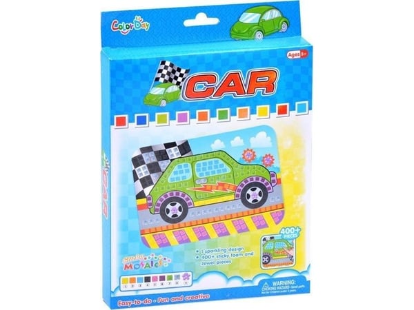 Jokomisiada mosaiikki tarra auto ZA3275