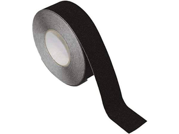 B-SAFETY AR100050 halkskyddsbeläggning (L x B) 18,3 m x 50 mm svart
