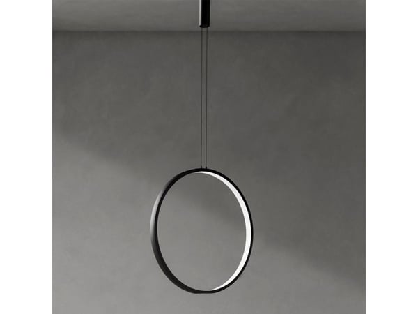 Azzardo Massima AZ5253 pendellampe sirkel LED 25W svart