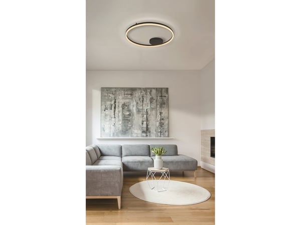 Azzardo kattovalaisin Halo katto plafond AZ5345 LED 60W ring pilot musta