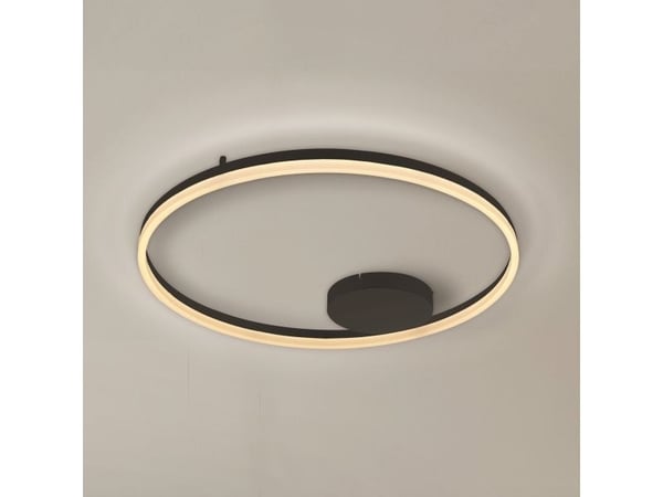 Azzardo kattovalaisin Halo katto plafond AZ5345 LED 60W ring pilot musta