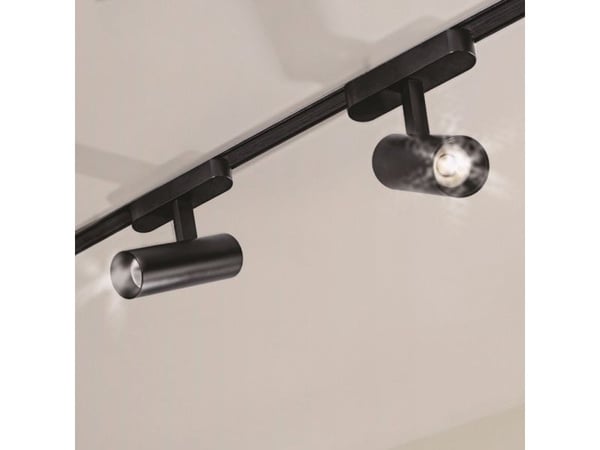 Azzardo Neo AZ5127 LED taklampe tuba for skinnesystem 1-fase, svart, 14W