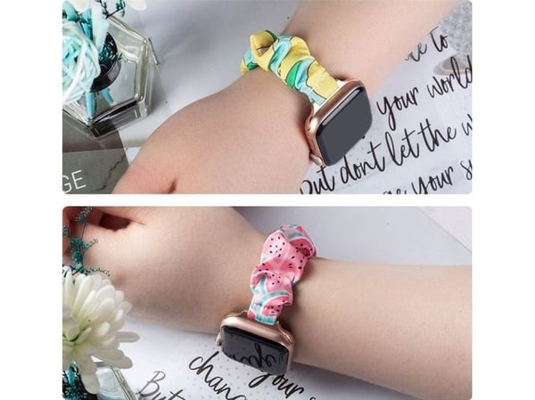 Hurtel materialarmband till Watch 7/6/5/4/3/2/SE (45/44/42mm) ananas