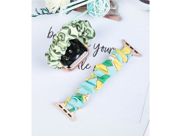 Hurtel materialarmband till Watch 7/6/5/4/3/2/SE (45/44/42mm) ananas