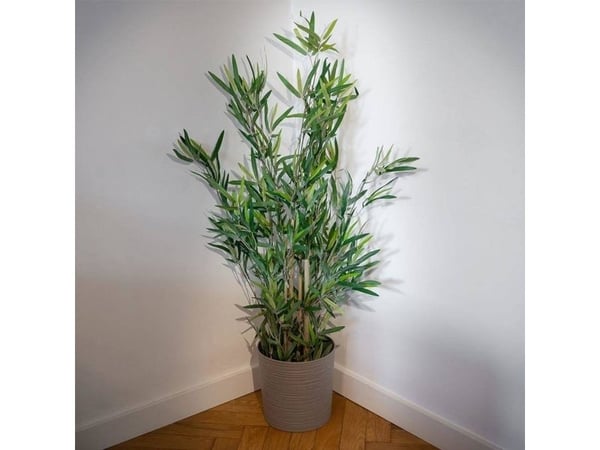 Vilde Tekokasvi ruukussa koristeellinen / pitkä puu bambu 97 cm