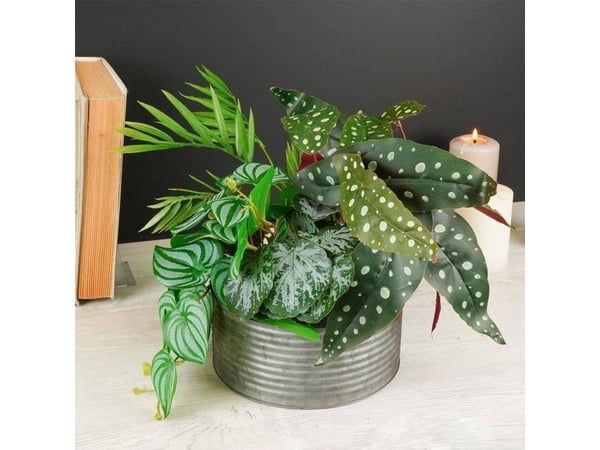 Vilde Keinotekoinen kasvi ruukkusommitelmassa 28 cm