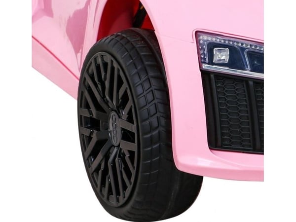 Audi R8 akku auto vauvan vaaleanpunainen