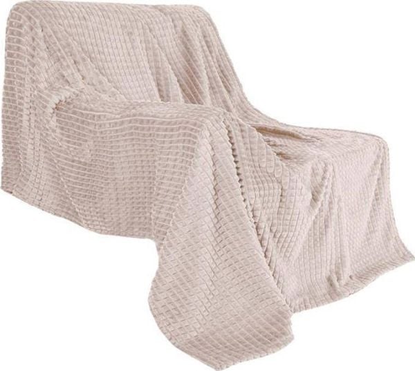 Multitex pläd 150 x 200 mikrofiber präglad Diamond 02