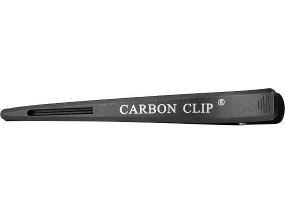 Activeshop hårklemmer for frisør (Carbon E-15) 6 stk. 11,5 cm - svarte