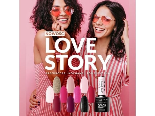 Activeshop CLARESA Hybrid Neglelakk LOVE STORY 9 - 5g