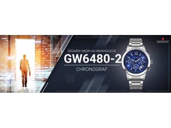 Giewont Miesten kello GIEWONT GW6480-2 Chronographi