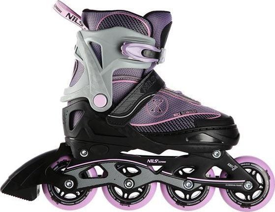 Nils Extreme NA11008 inlines/skridskor rekreation justerbara lila stl. 39-42