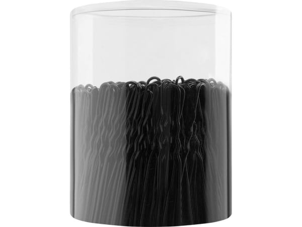 Activeshop hårklyper E-65 300 stk. 5 cm, svarte
