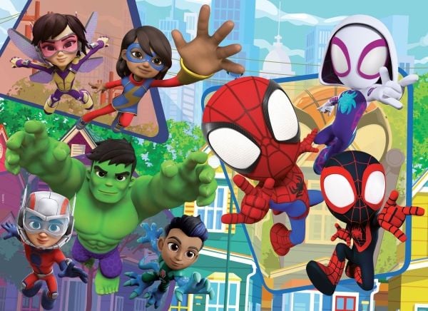 Lisciani LISCIANI LISCIANI MARVEL PUZZLE DF MAXI FLOOR 24 SPIDEY