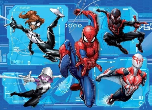 Lisciani LISCIANI LISCIANI MARVEL PUZZLE DF MAXI FLOOR 108 SPIDERMAN