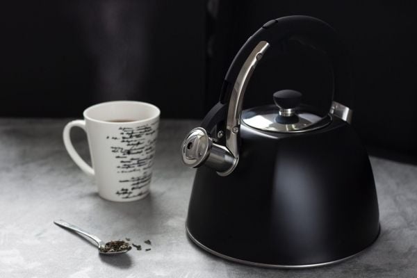 Berretti Giulia tradisjonell vannkoker 3 L, svart, induksjon/gass, BR-6248