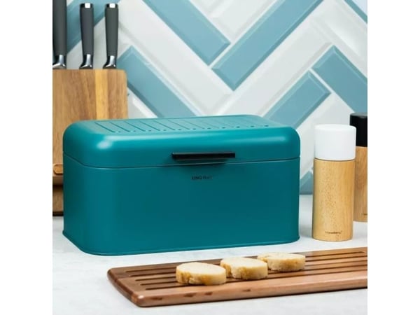 KingHoff KINGHOFF leipälaatikko - teräksinen leipälaatikko - celadon - KH-1711