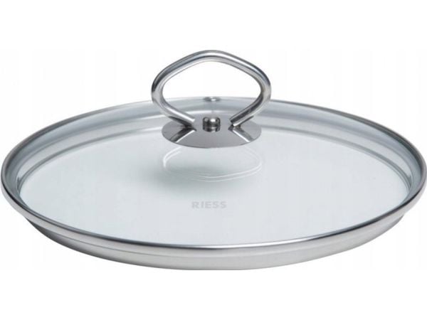 Riess høy gryte med lokk 6,5 l 24 cm Avorio