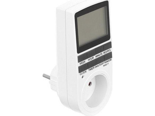 Iso Trade programmerbar timer strömbrytare på/av
